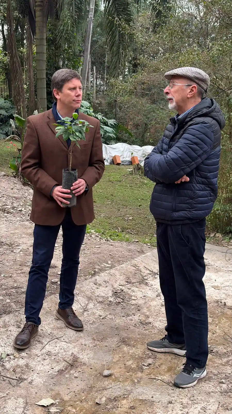 Pablo Macchiarola, Intendente de Yerba Buena, en Lomas de Imbaud